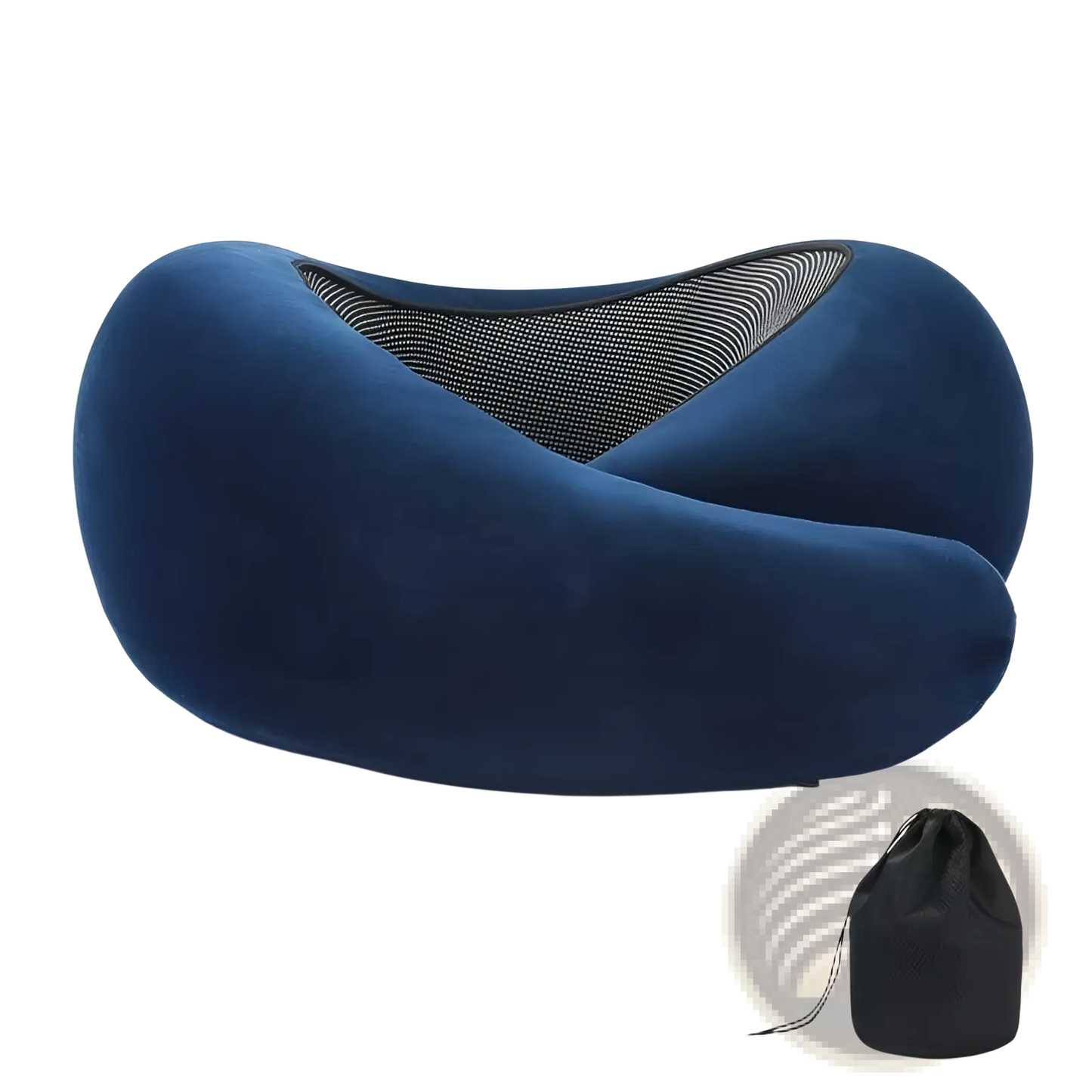 Memory Foam Travel Neck Pillow Adjustable Support