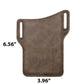 Genuine Leather Men's Belt Loop Phone Holster and Wallet Case