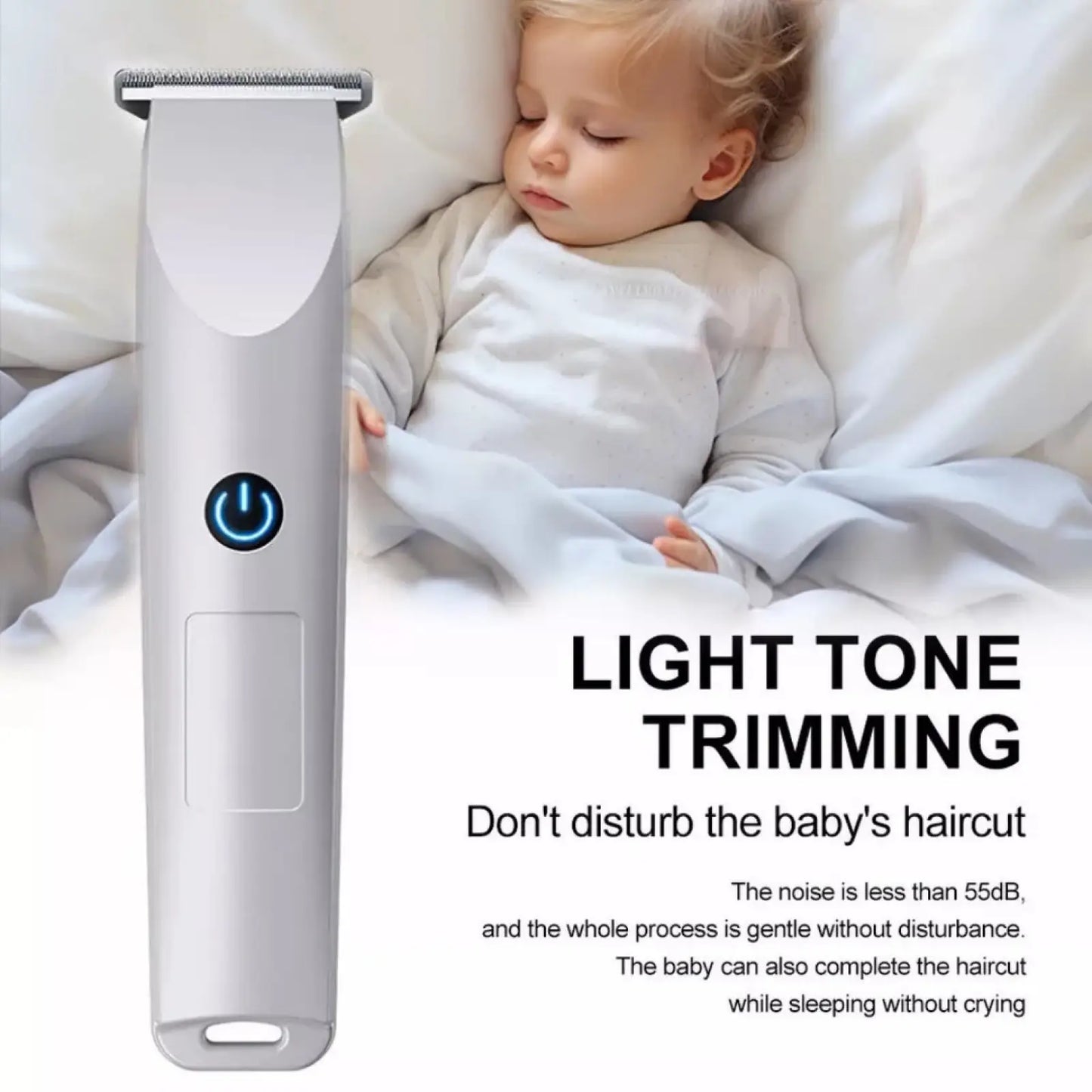 Men Cordless Hair Clippers Professional Beard Trimmer