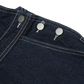 Men Embroidered Dark Blue Denim Overalls
