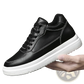 Men Leather Sneakers Platform Running Shoes