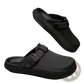 Men Lightweight Mesh Clog Slippers with Adjustable Straps