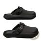 Men Lightweight Mesh Clog Slippers with Adjustable Straps