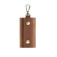 Men's Minimalist Leather Wallet and Key Organizer Case