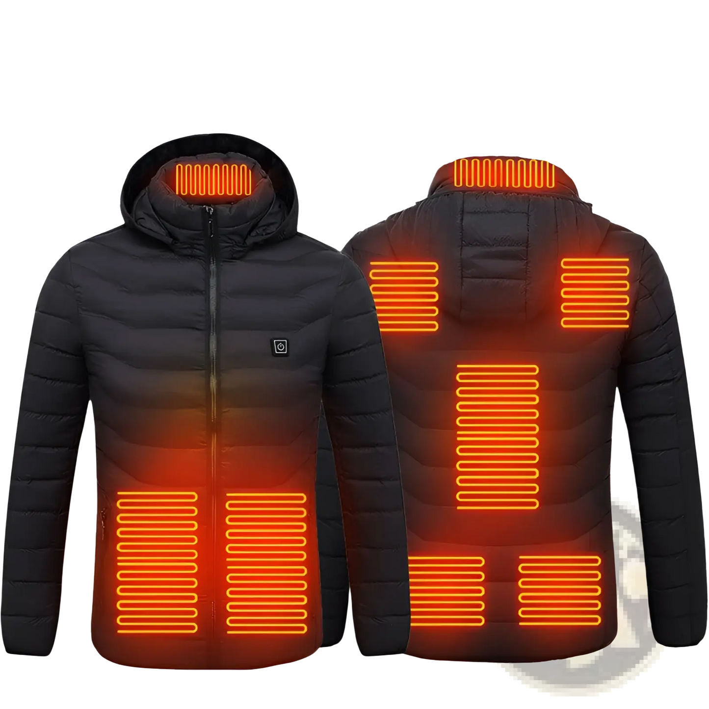 Men's 8-zone Intelligent Lightweight Heated Hooded Jacket