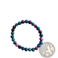 Men's 8mm Natural Tiger Eye and Gemstone Bead Bracelets