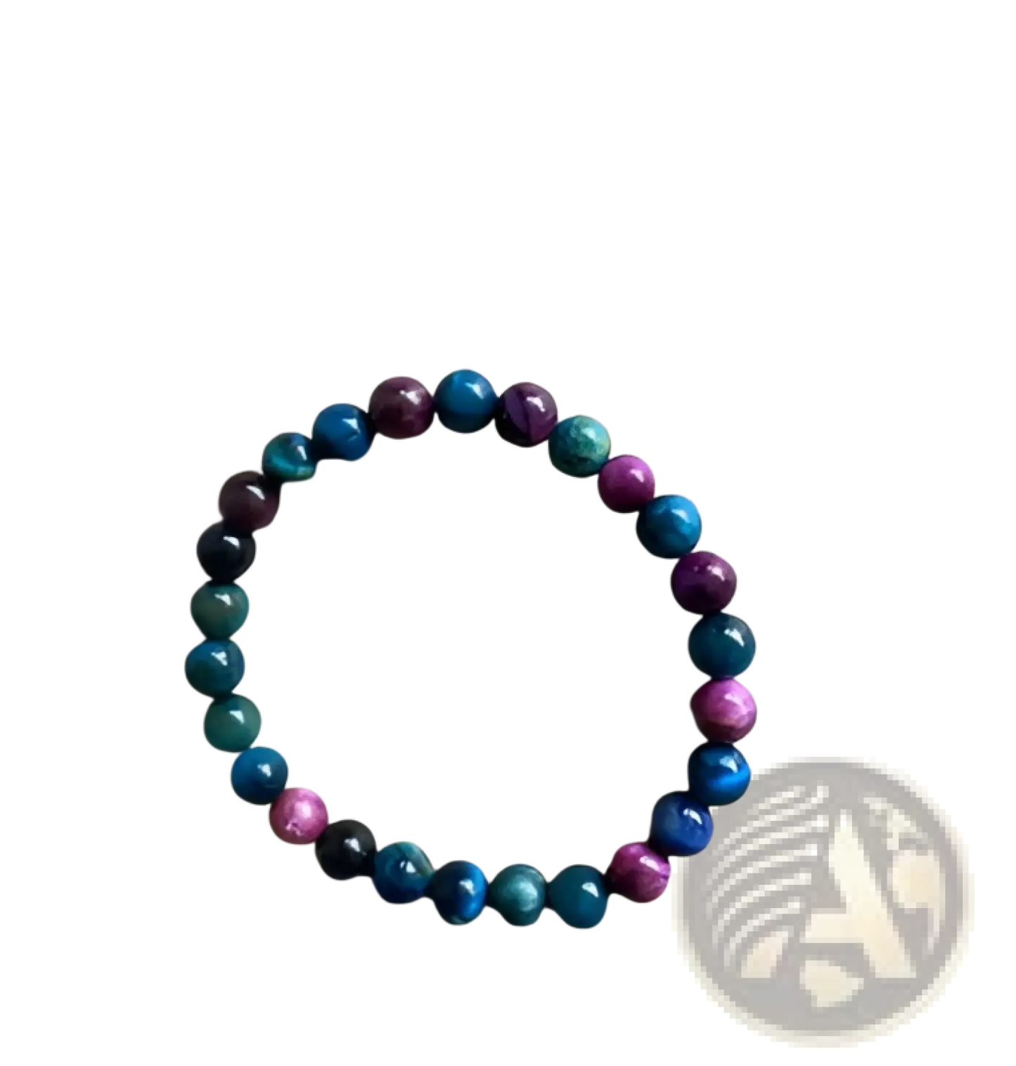 Men's 8mm Natural Tiger Eye and Gemstone Bead Bracelets