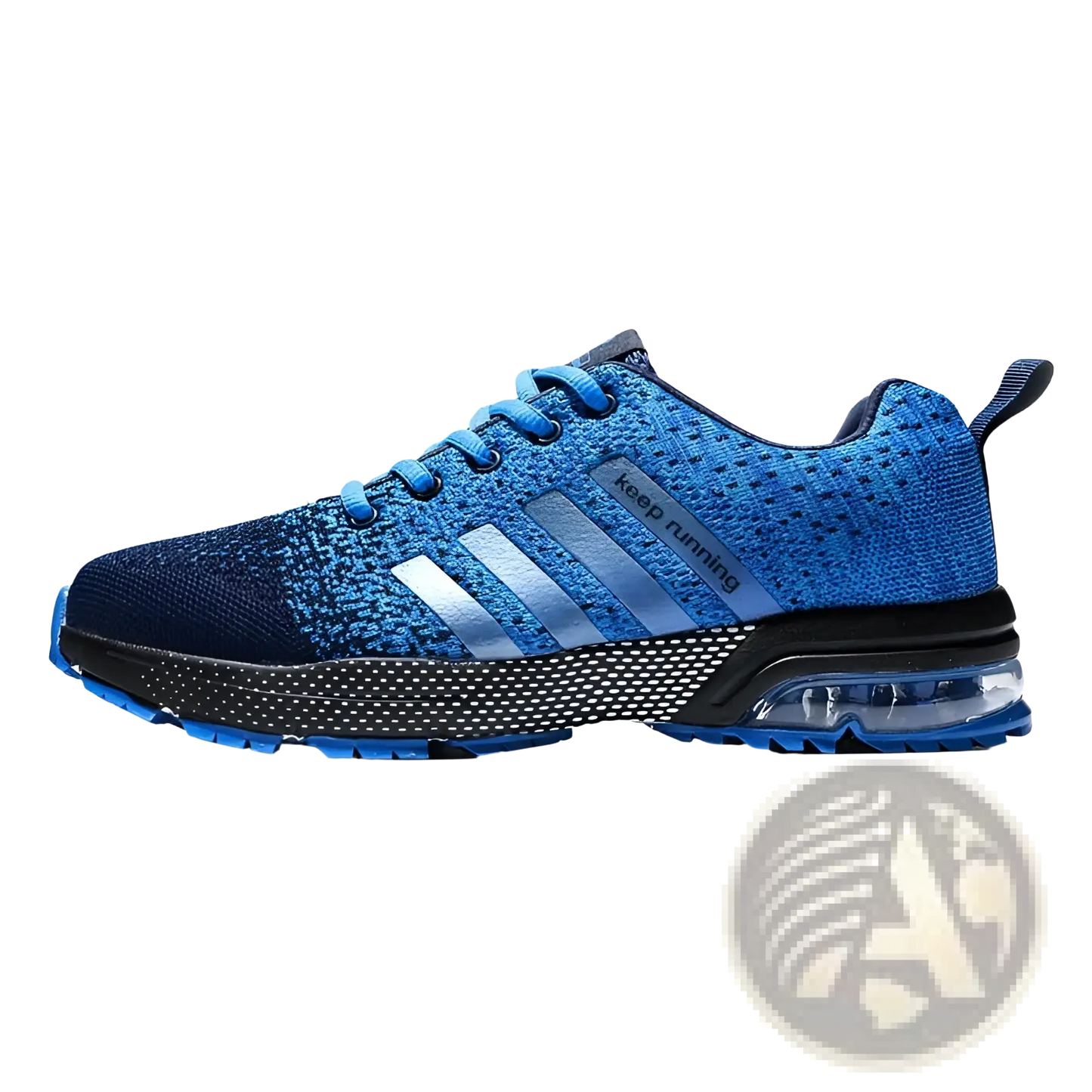 Men's Air Cushion Knit Running Sneakers Large Size