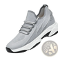 Men's Air Cushion Running Shoes Black Mesh Sneakers