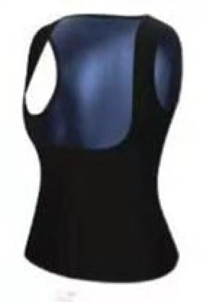Unisex Metallic Sauna Sweat Vest and Waist Slimmer