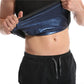 Unisex Metallic Sauna Sweat Vest and Waist Slimmer