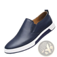 Men's Breathable Leather Sneakers Non-slip Shoes