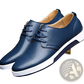 Men's Breathable Leather Sneakers Non-slip Shoes
