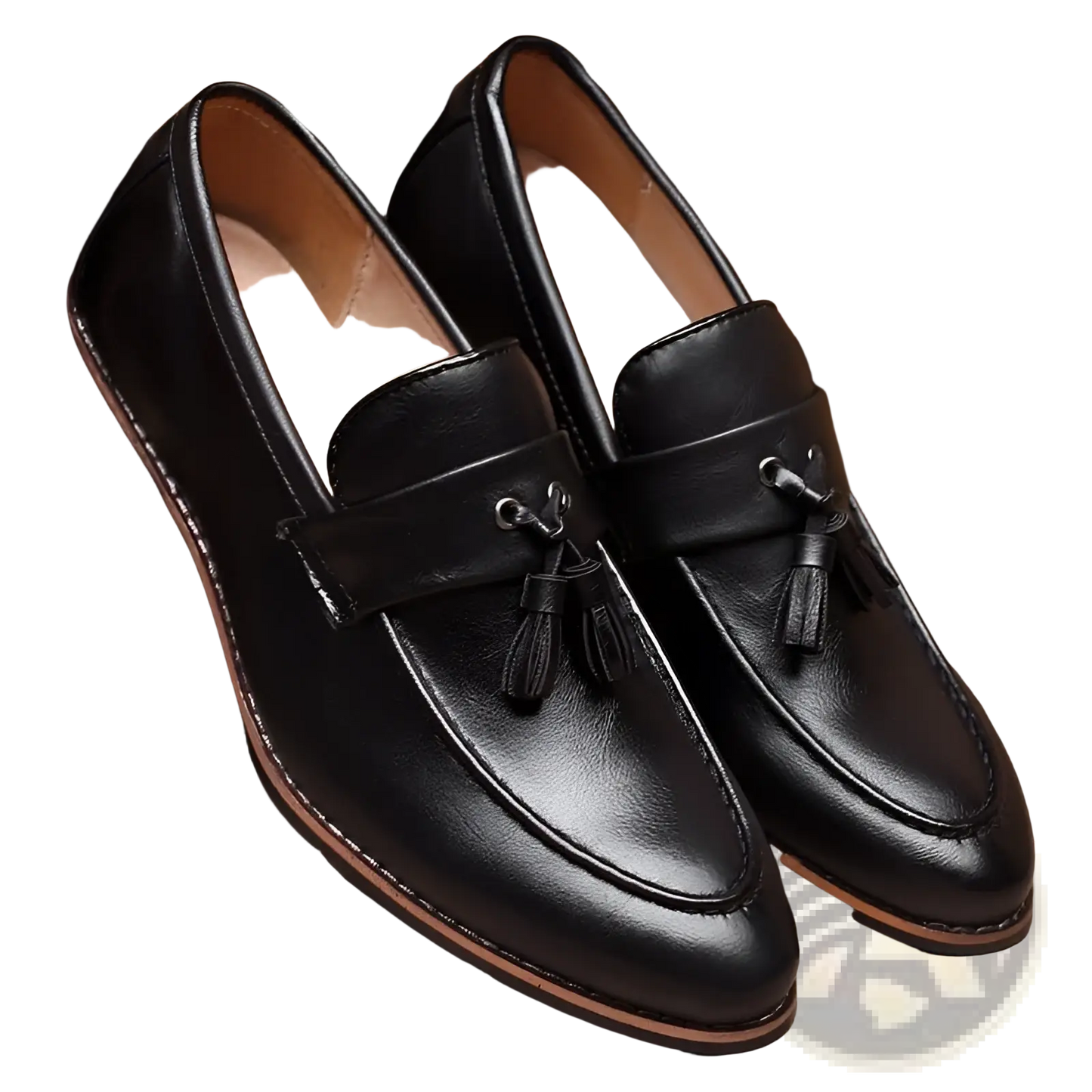 Men's British Retro Tassel Leather Loafers