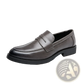 Men's British Style Microfiber Suede and Leather Loafers