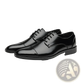 Men's British Style Pointed Toe Faux Leather Business Shoes