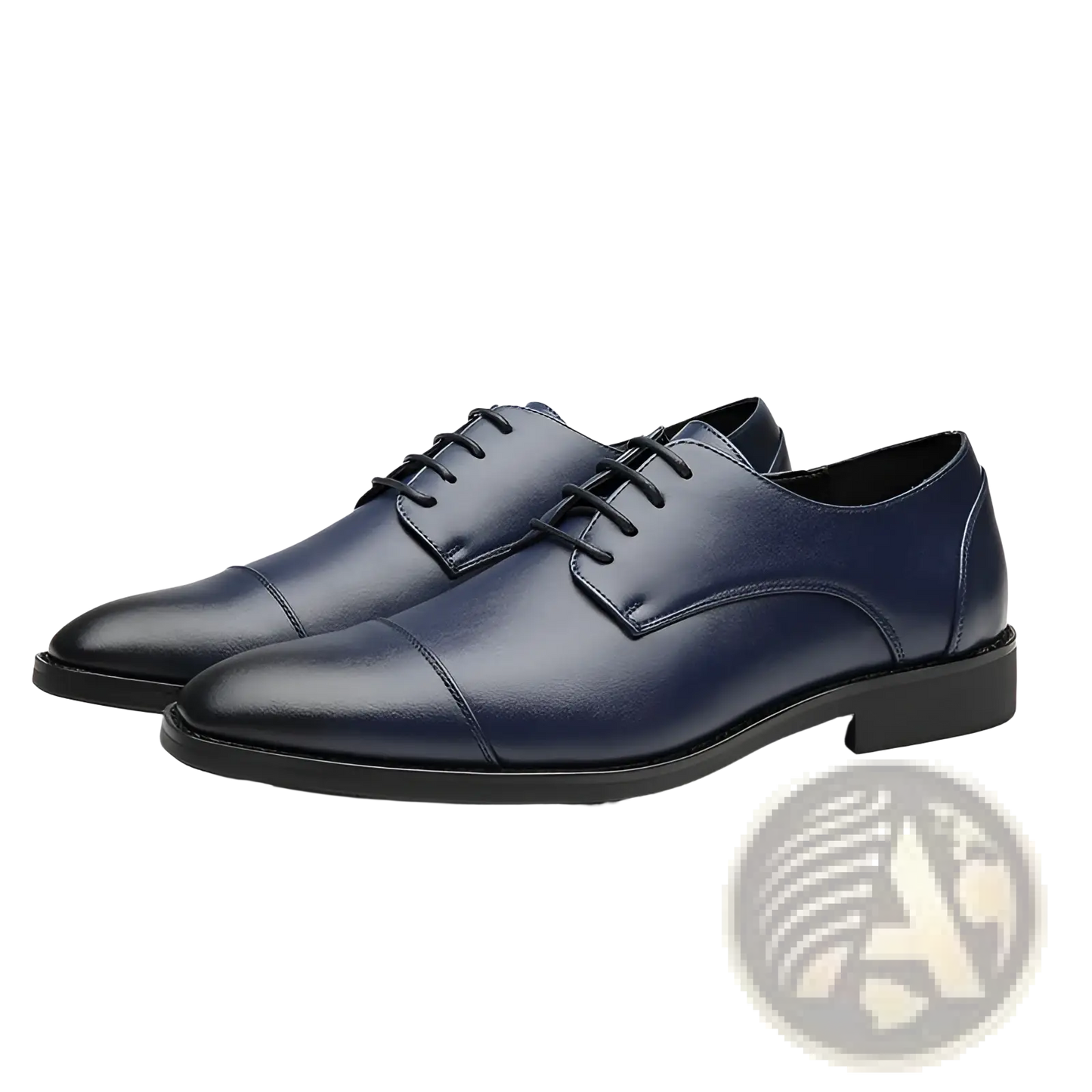 Men's British Style Pointed Toe Faux Leather Business Shoes