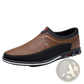 Men's Business Casual Leather Slip-on Loafers