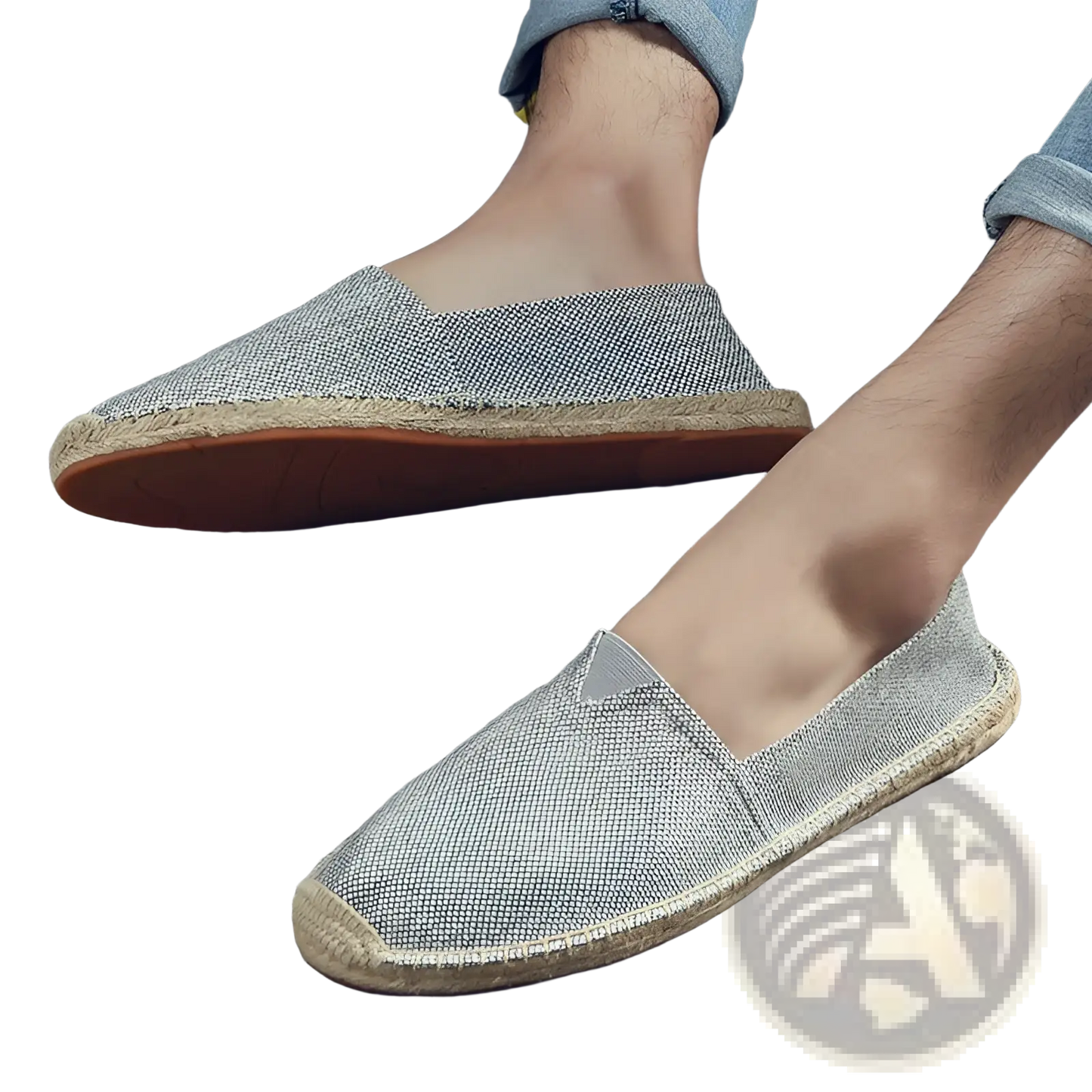 Men's Canvas Espadrille Slip on Summer Shoes
