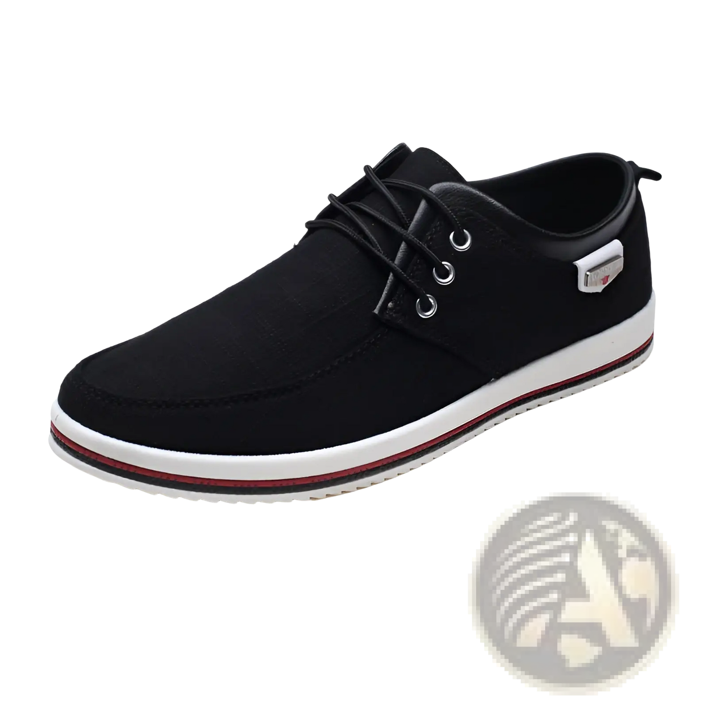 Men's Canvas Sneakers Casual Plus Size Lace Up Shoes