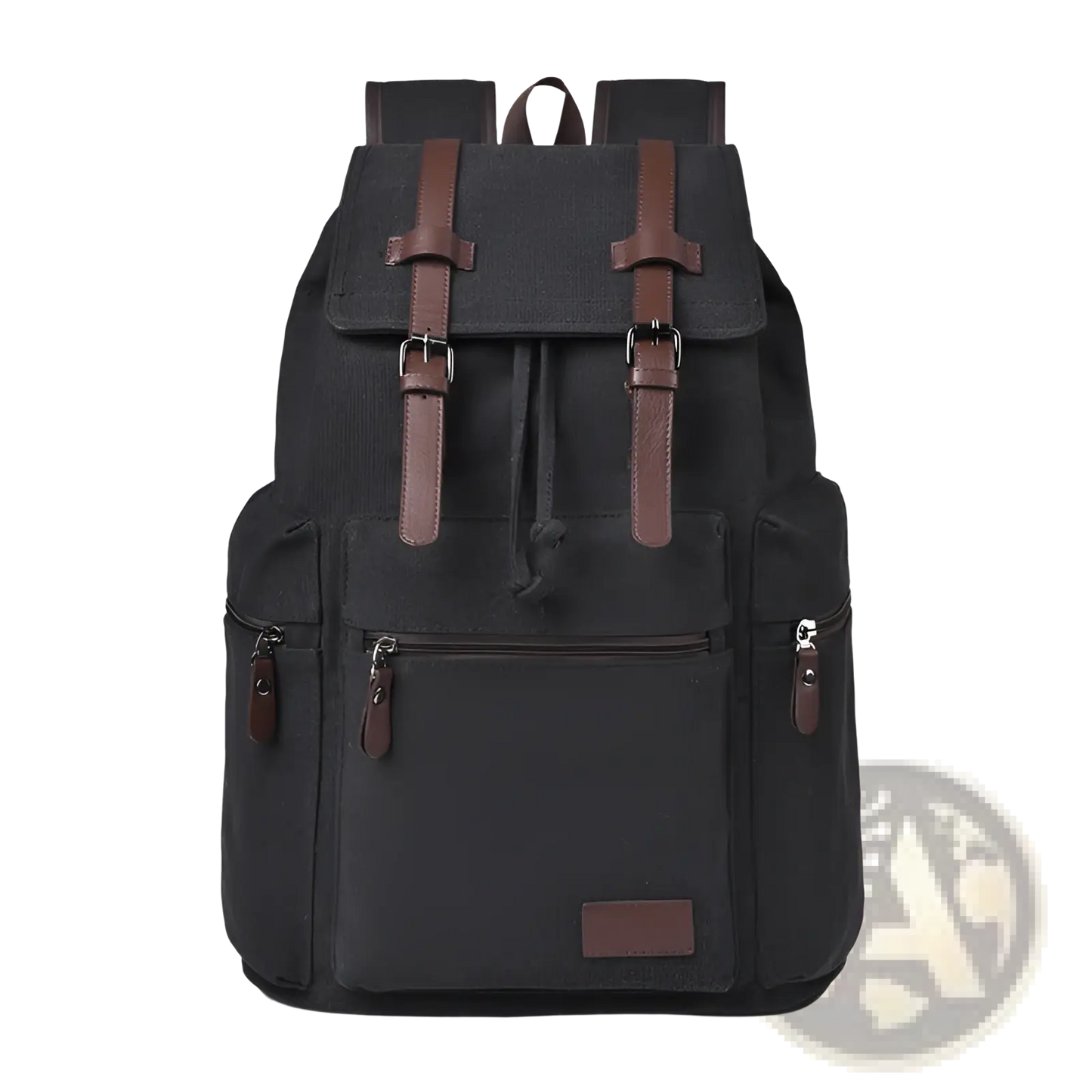 Men's Canvas Travel Backpack Large 20-35l Capacity