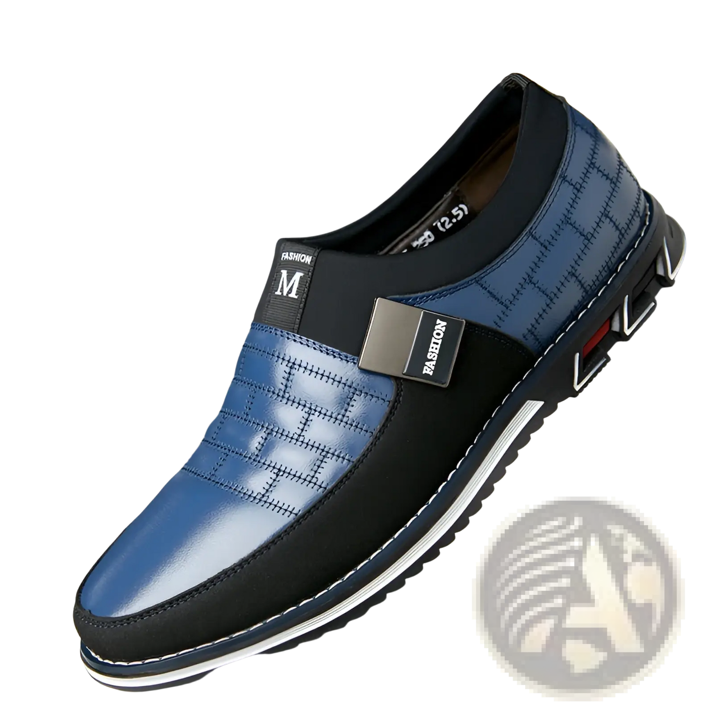 Men's Casual Leather Slip on Shoes Large Sizes