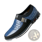 Men's Casual Leather Slip on Shoes Large Sizes