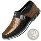 Men's Casual Leather Slip on Shoes Large Sizes