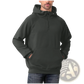 Men's Casual Multi Color Half Zip Pullover Hoodie