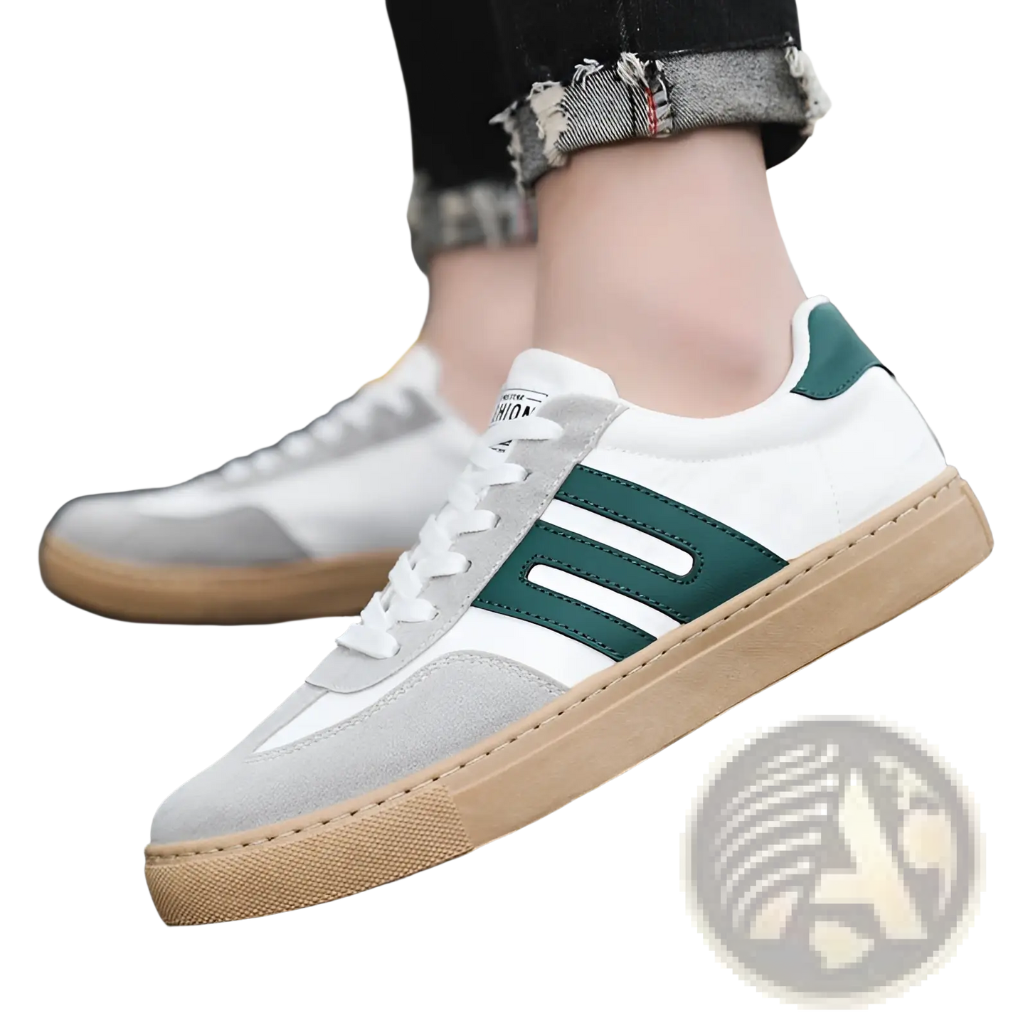 Men's Casual Suede Low Top Fashion Board Shoes