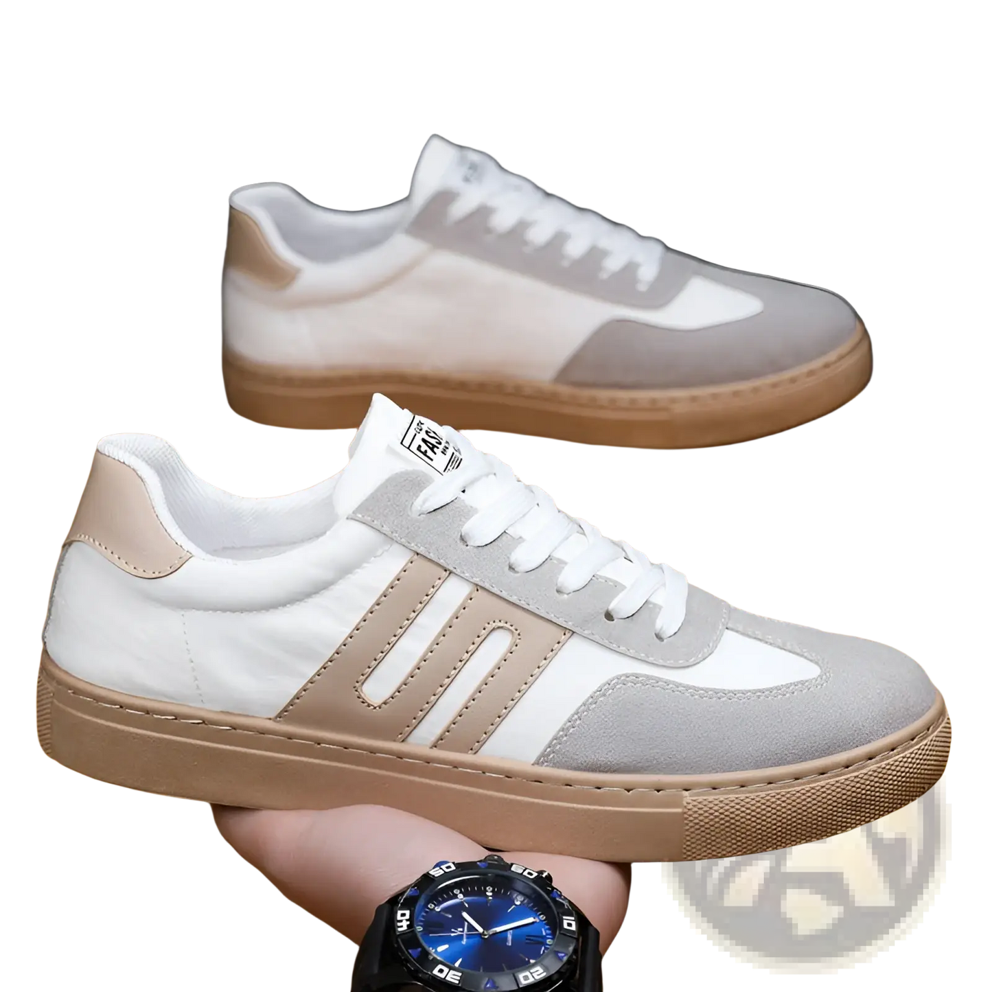 Men's Casual Suede Low Top Fashion Board Shoes