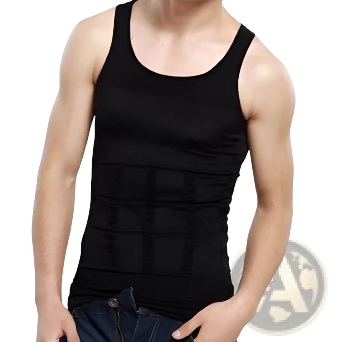 Men's Compression Tummy Shaper Mesh Slimming Vest