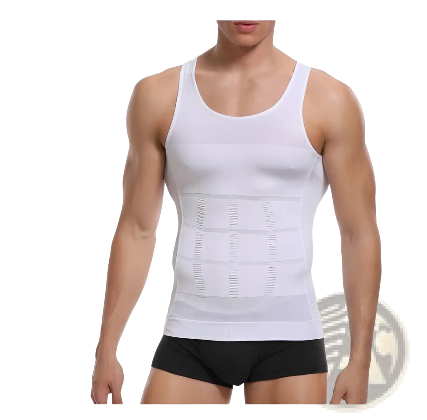 Men's Compression Tummy Shaper Mesh Slimming Vest