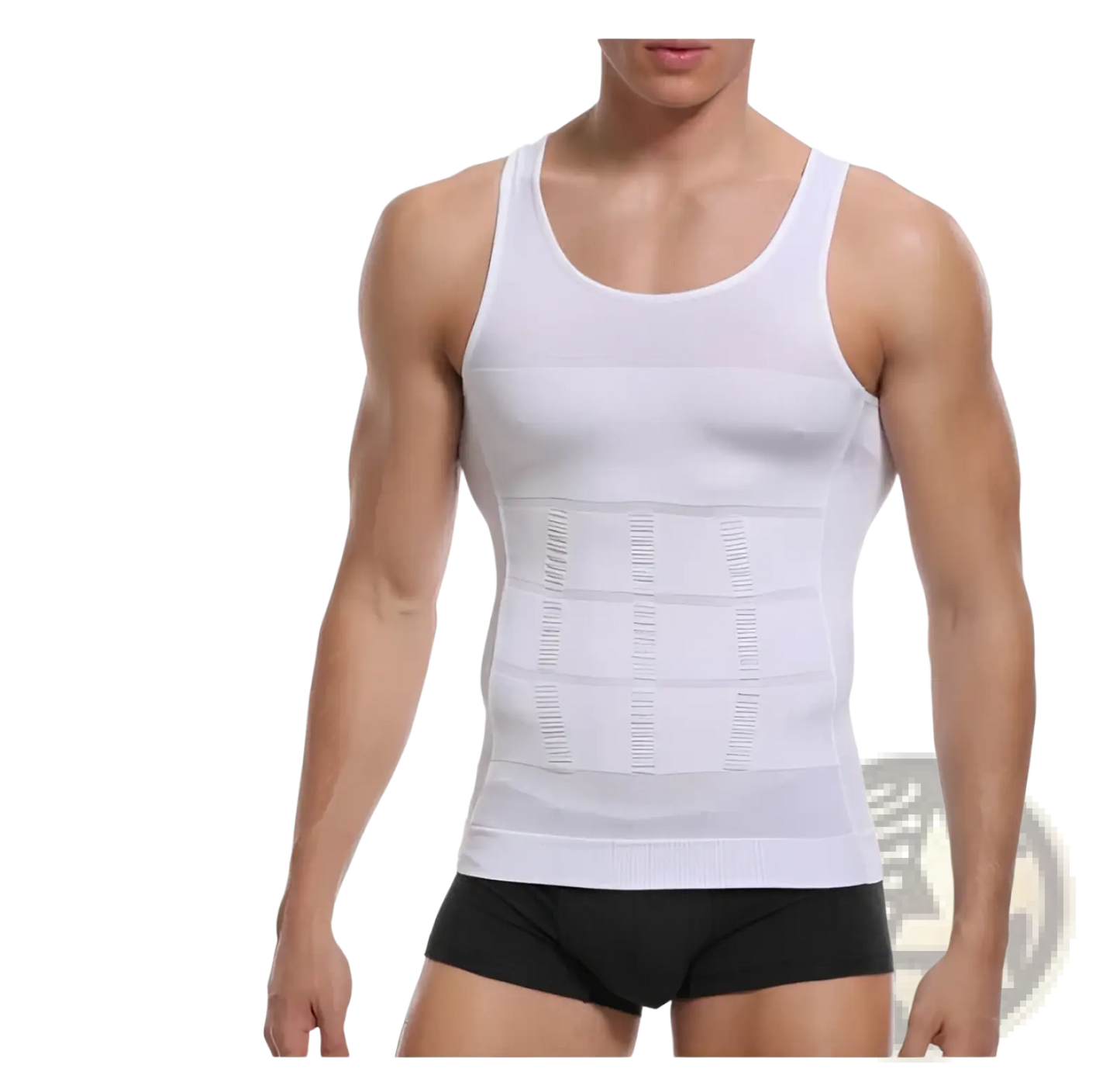 Men's Compression Tummy Shaper Mesh Slimming Vest