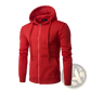 Men's Cotton Blend Zip Up Pocket Hoodie