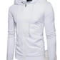 Men's Cotton Blend Zip Up Pocket Hoodie