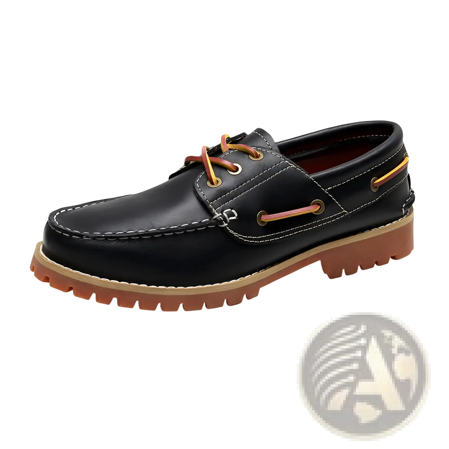 Men's Cowhide Leather Boat Shoes Casual Pumps