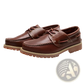 Men's Cowhide Leather Boat Shoes Casual Pumps