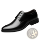 Men's Cowhide Leather Business Oxford Dress Shoes