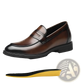 Men's Cowhide Leather Height Increasing Formal Loafers
