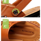 Men's Cowhide Leather Sandals with Buckle Accents