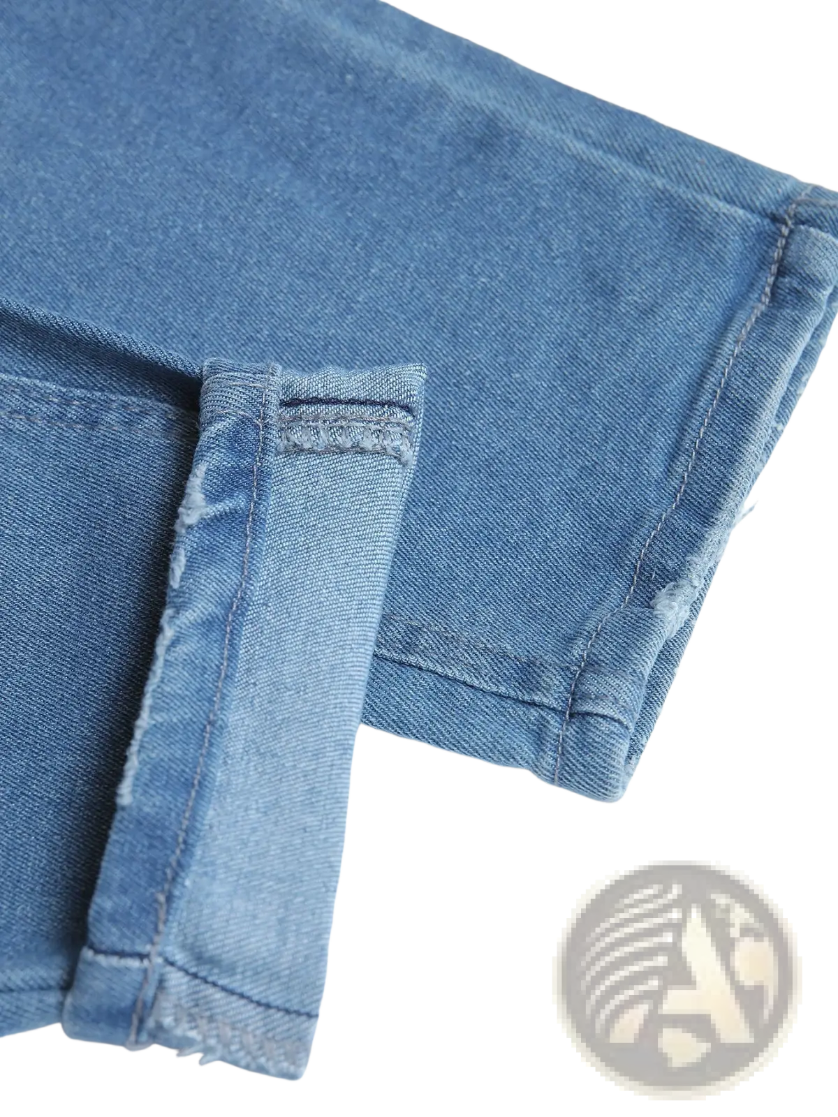 Men's Distressed Slim Fit Stretch Denim Jeans