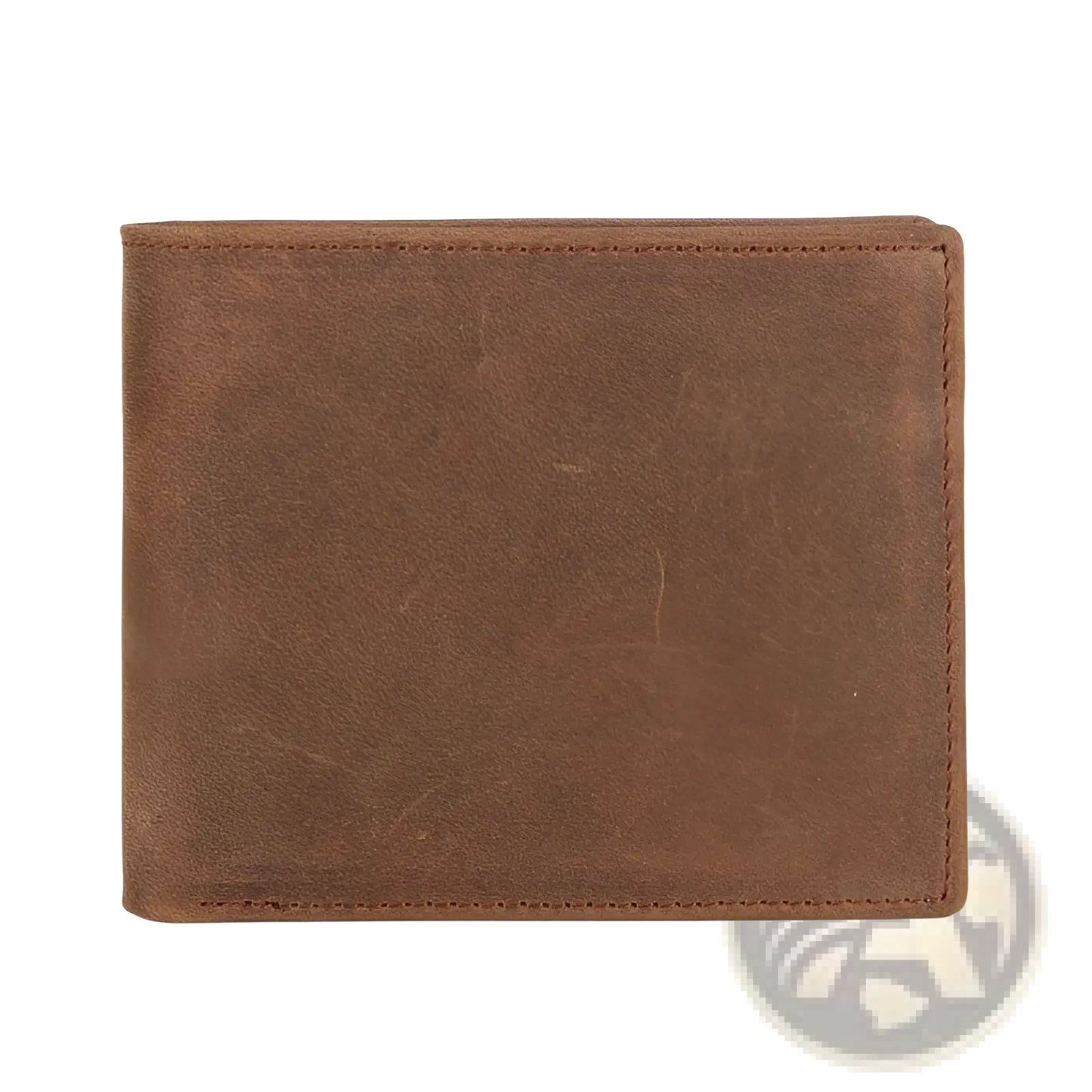 Men's First Layer Cowhide Leather Bifold Wallet