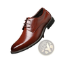 Men's Formal Lace Up Plus Size Leather Business Shoes