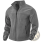 Men's Full Zip Polar Fleece Stand Collar Jacket