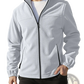 Men's Full Zip Polar Fleece Stand Collar Jacket