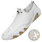 Men's Genuine Leather Slip on Casual Sports Shoes