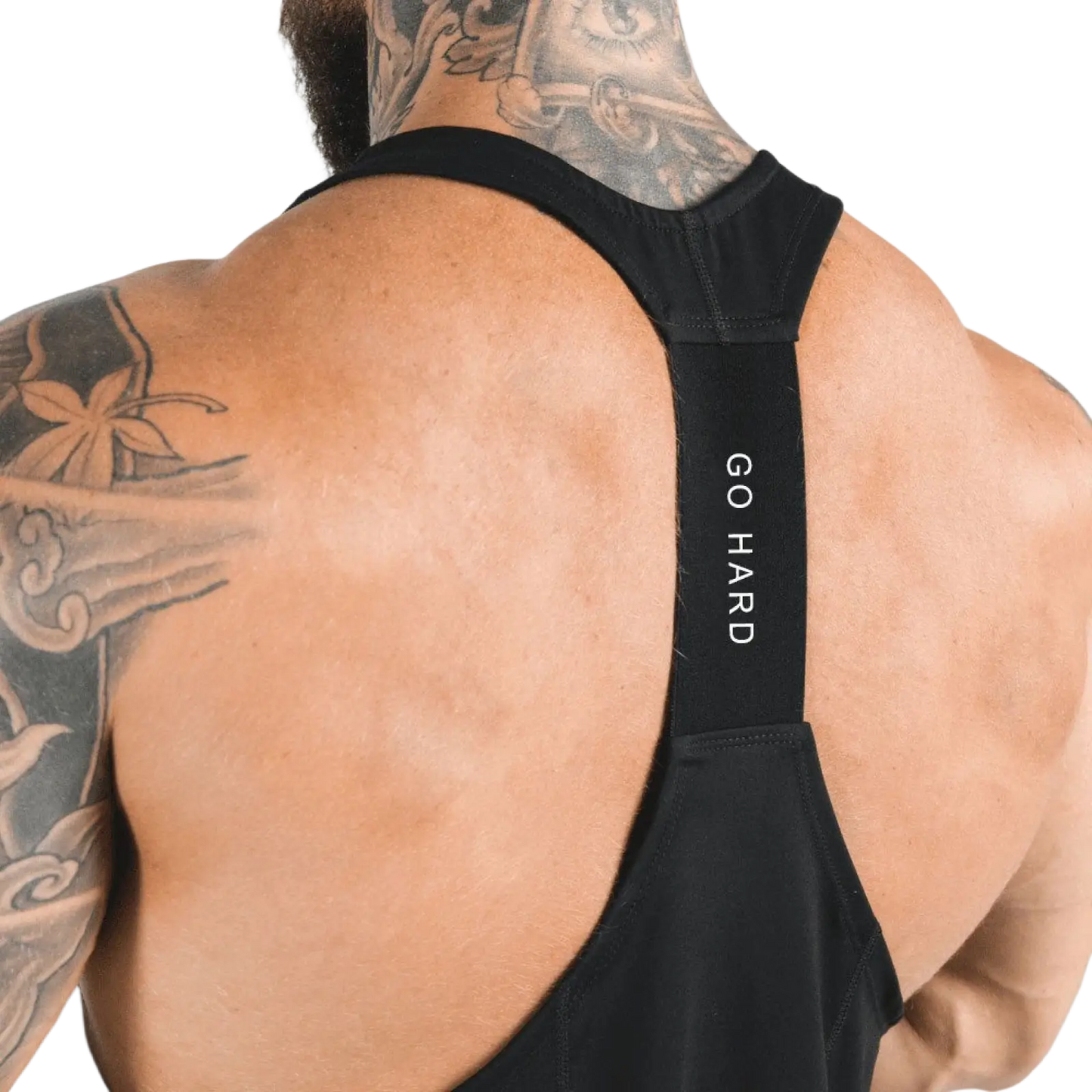 Men's Go Hard Racerback Athletic Tank Top