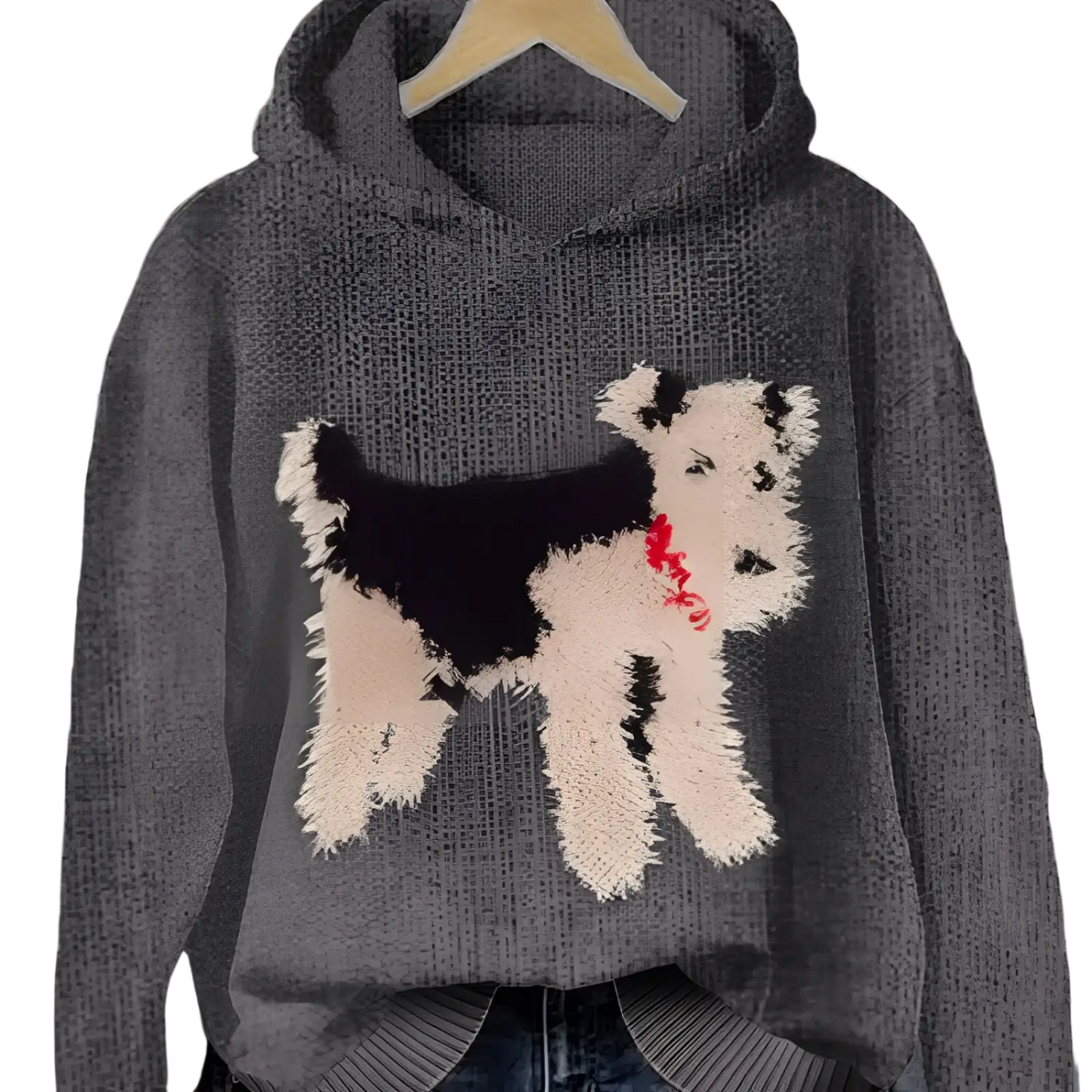 Men's Graphic Print Pullover Hooded Sweatshirt