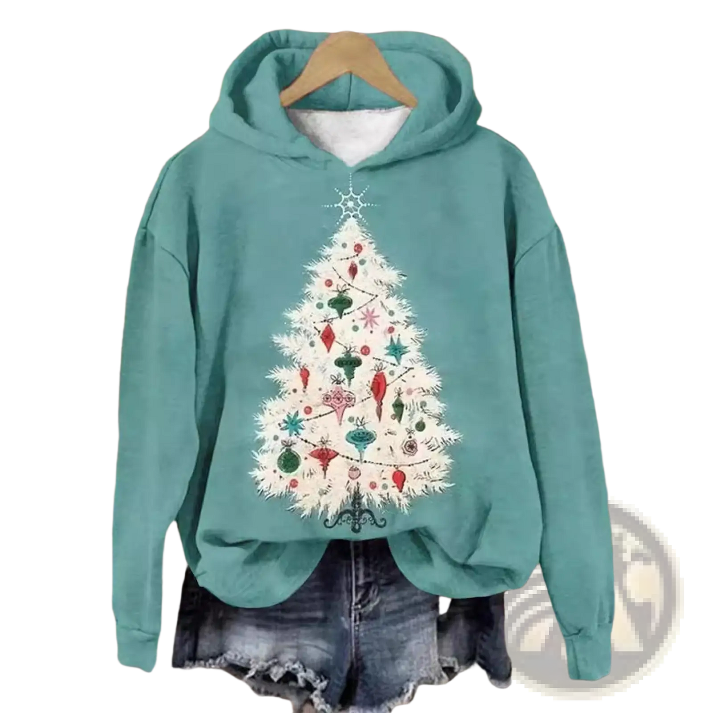 Men's Graphic Print Pullover Hooded Sweatshirt